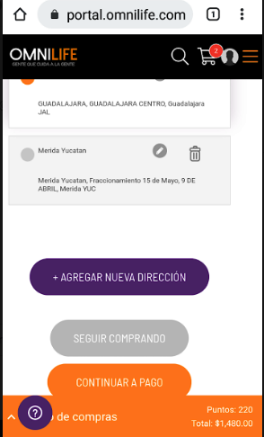 cliente omnilife México