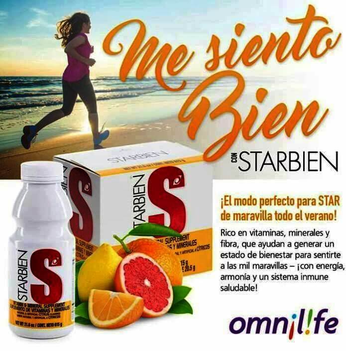 Starbien de Omnilife, combate estrés y andiedad. Para