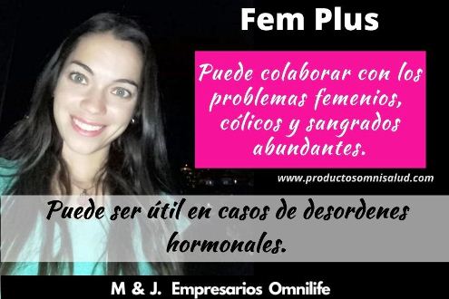 FEM PLUS OMNILIFE: Bienestar y Equilibrio Hormonal Femenino.