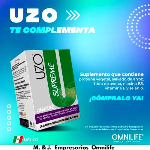 PRODUCTOS OMNILIFE ▷ UZO. Catálogo  Beneficios y Precios.