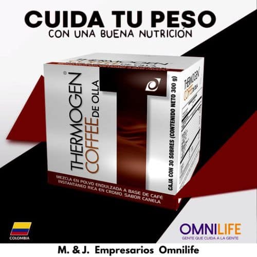 PRODUCTOS OMNILIFE ▷ THERMOGEN COFFEE. Catálogo  Beneficios y Precios.