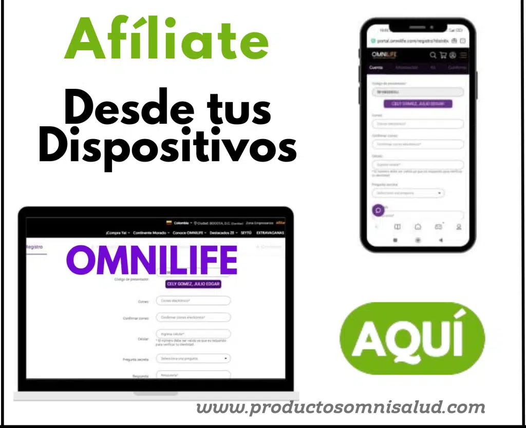 Afiliate a Omnilife