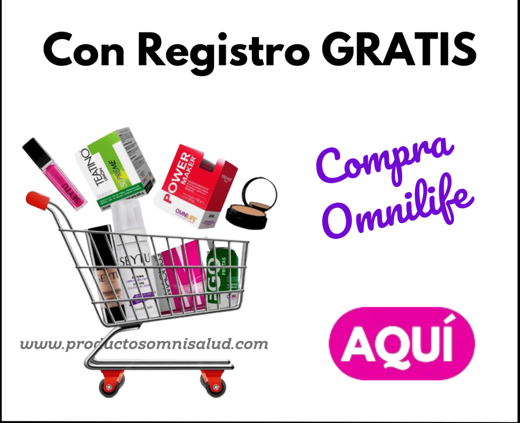 Compra productos Omnilife con registro gratis