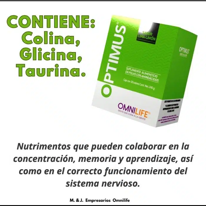 OPTIMUS OMNILIFE: ✅ Potencia Tu Mente con Nutrición Avanzada.