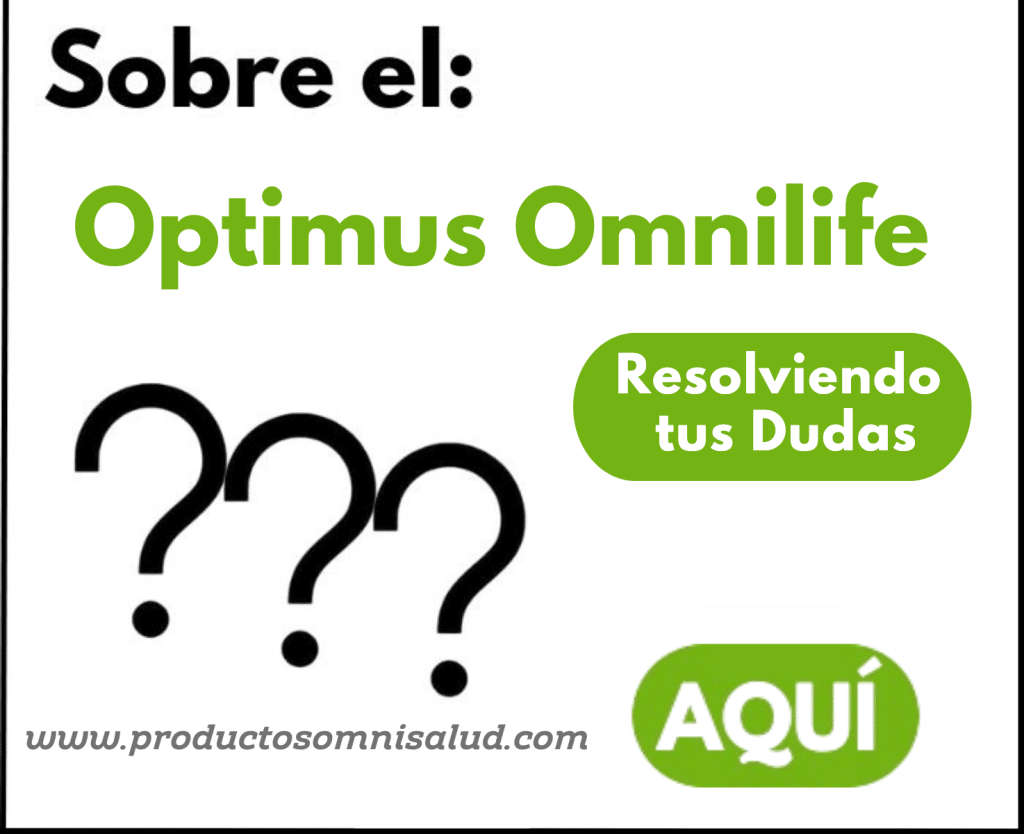Preguntas frecuentes sobre el Optimus de Omnilife.