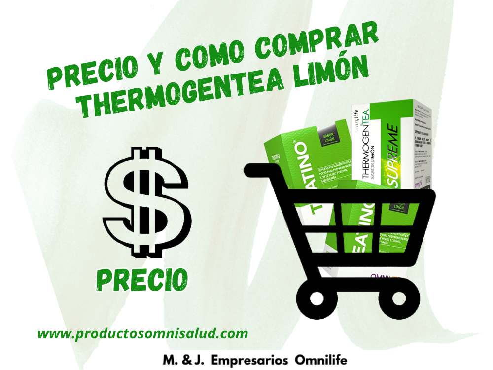 Precio y Como Comprar thermogenTea Limón