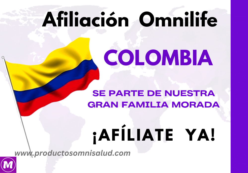 Afiliación Omnilife en Colombia