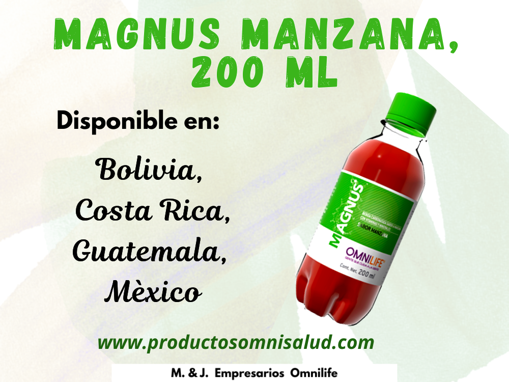 Magnus manzana botella 200 ml