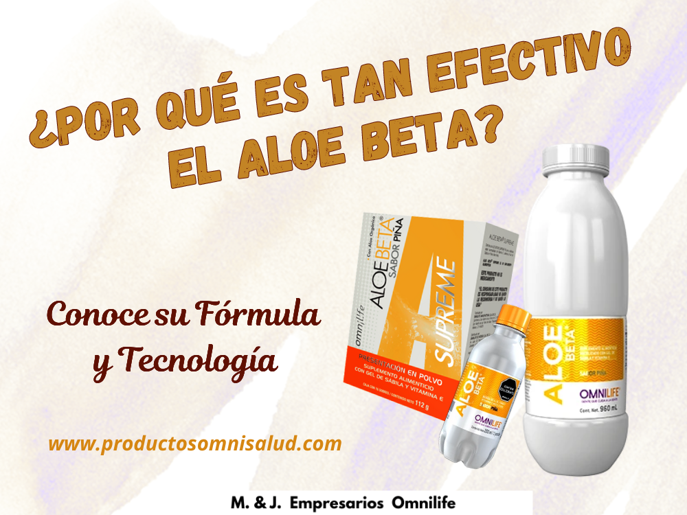 ¿Por qué es tan efectivo el Aloe Beta?